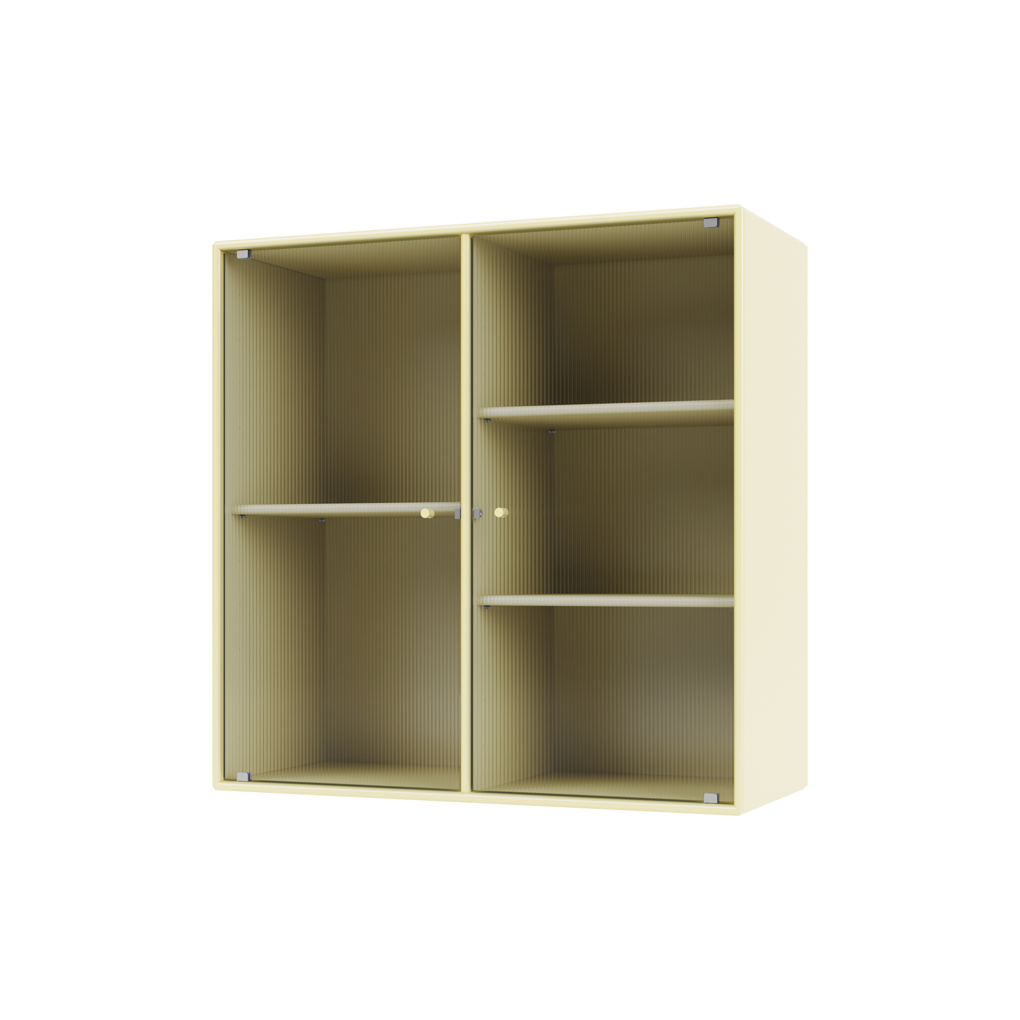 Montana Furniture - RIPPLE II vitrineskab, 159 camomile