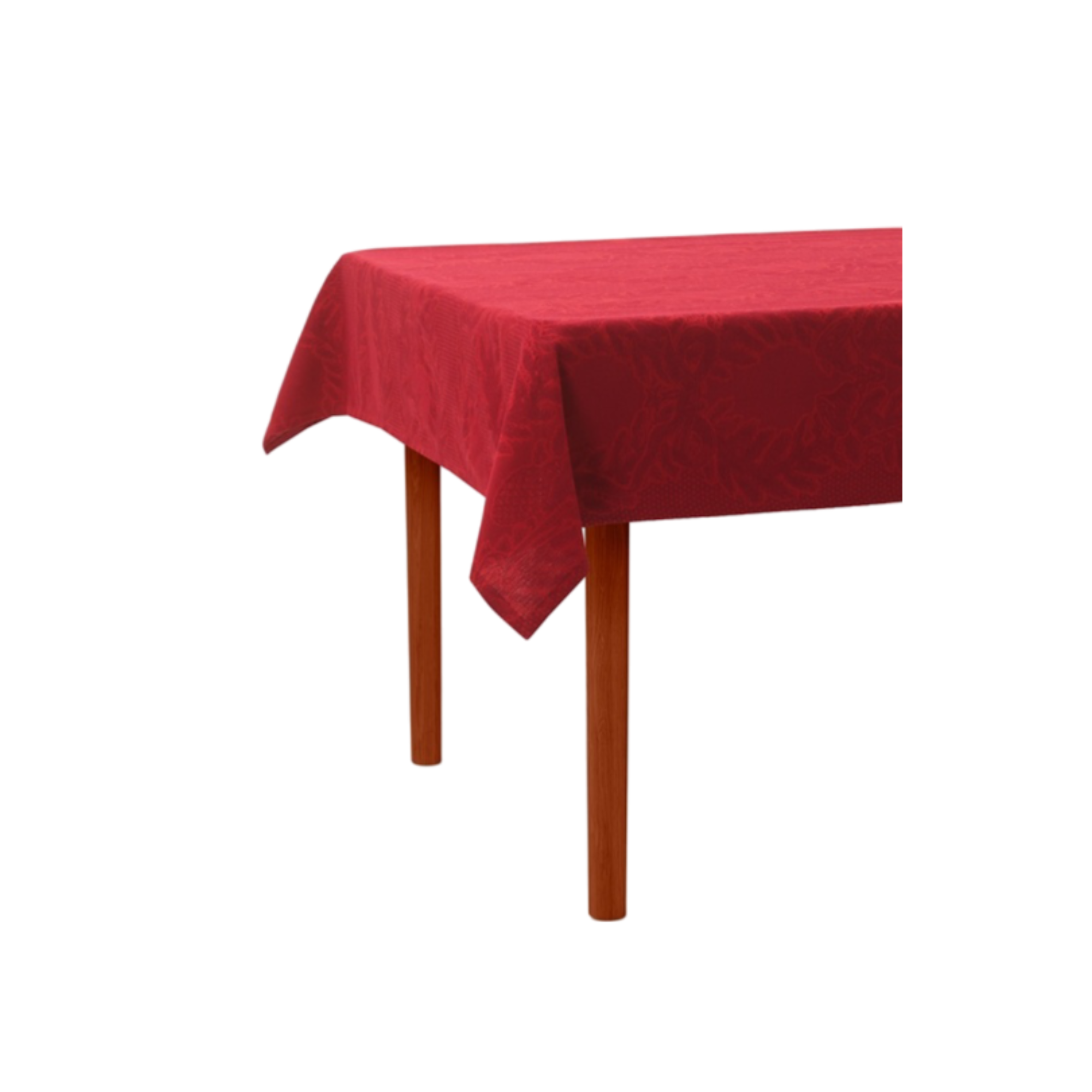 Royal Copenhagen - Stjerne Riflet Jul dug, rød - 145x270 cm