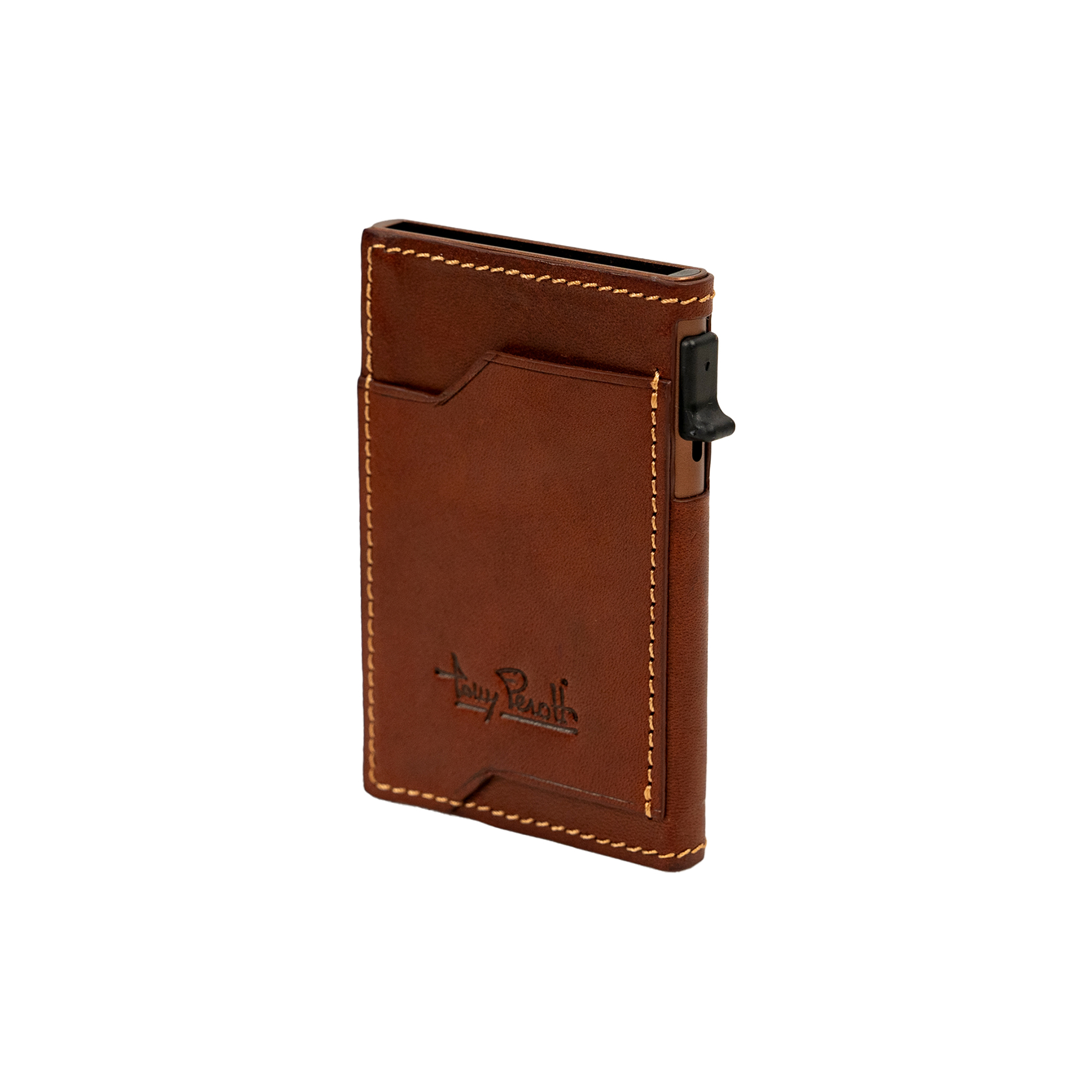 Tony Perotti - Furbo Slim Cardholder Magsafe, dark brown