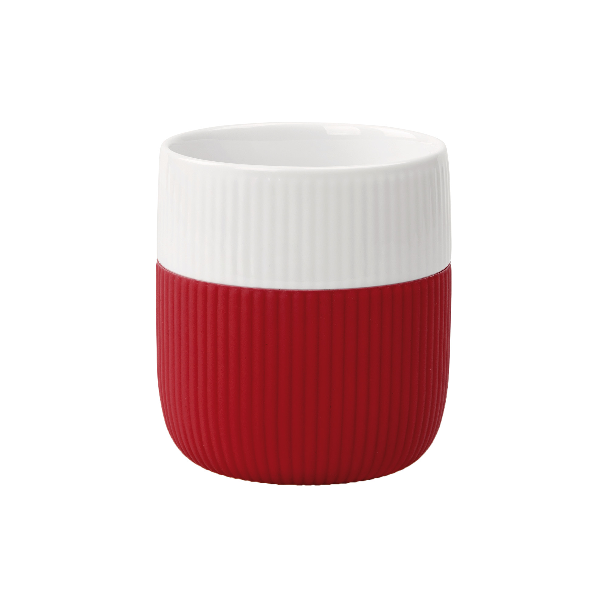 Royal Copenhagen - Riflet Contrast krus 35 cl, julestjerne
