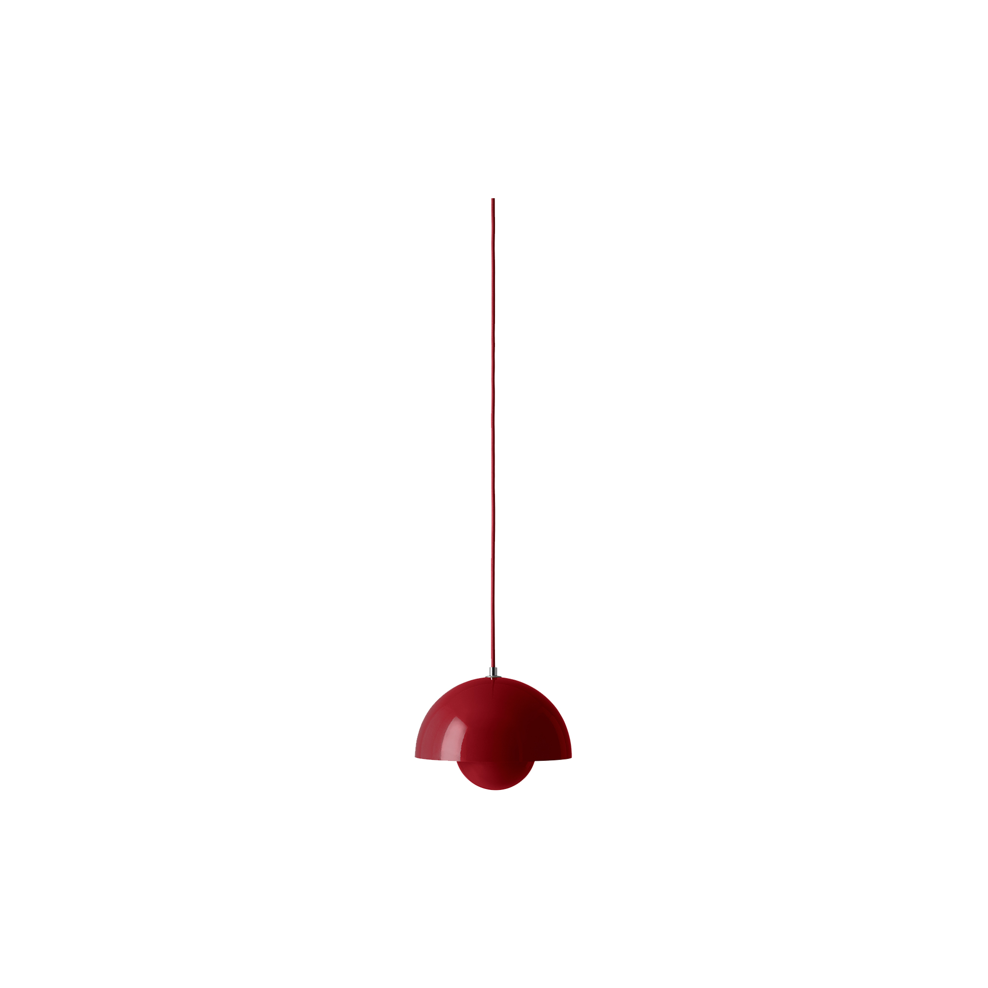&Tradition - Flowerpot VP1 Pendant, vermilion red - H: 16 x Ø 23 cm.