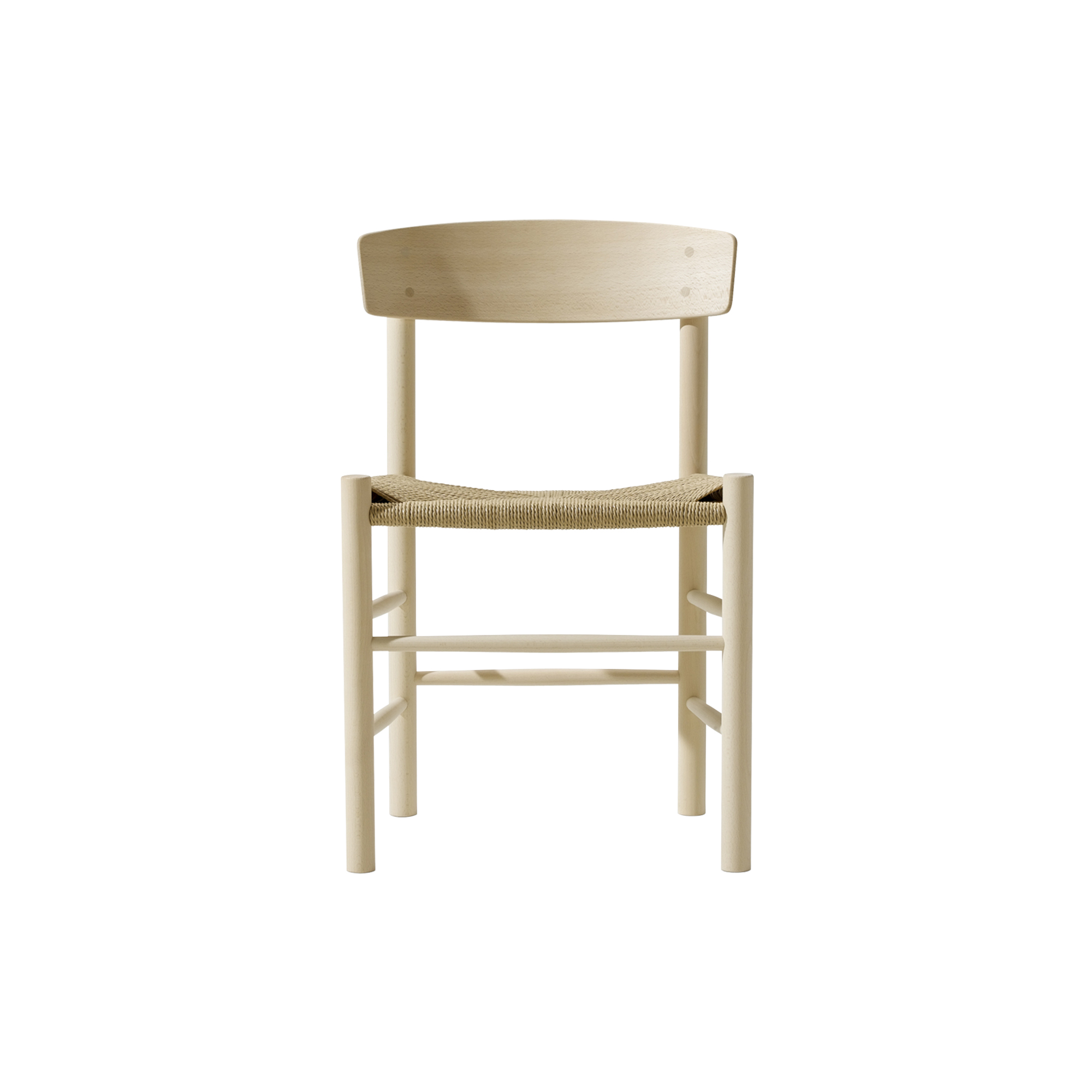 Fredericia Furniture - J39 Mogensen stol, sæbebehandlet bøg/natur