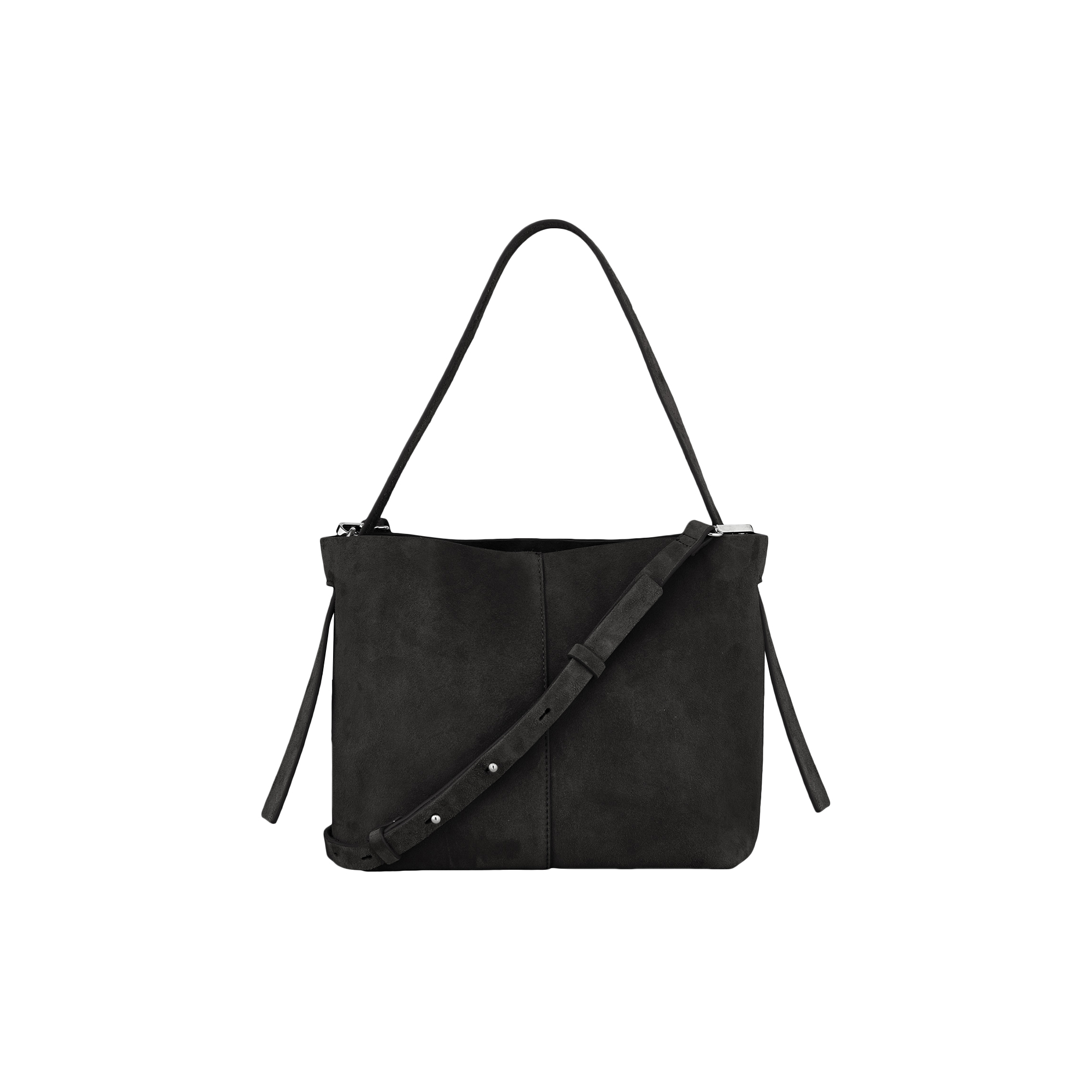Becksöndergaard - Suede Fraya Small Bag, black