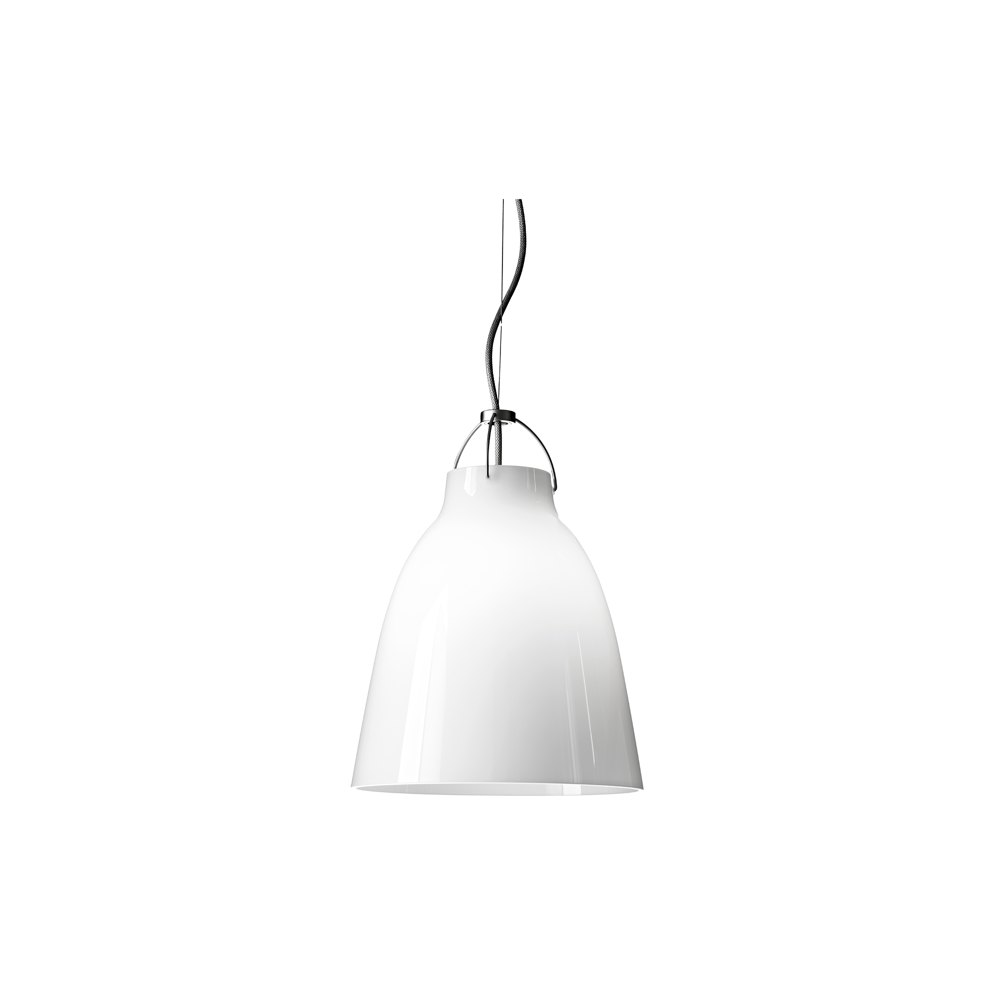 Fritz Hansen - Caravaggio P2 pendel, opal hvid