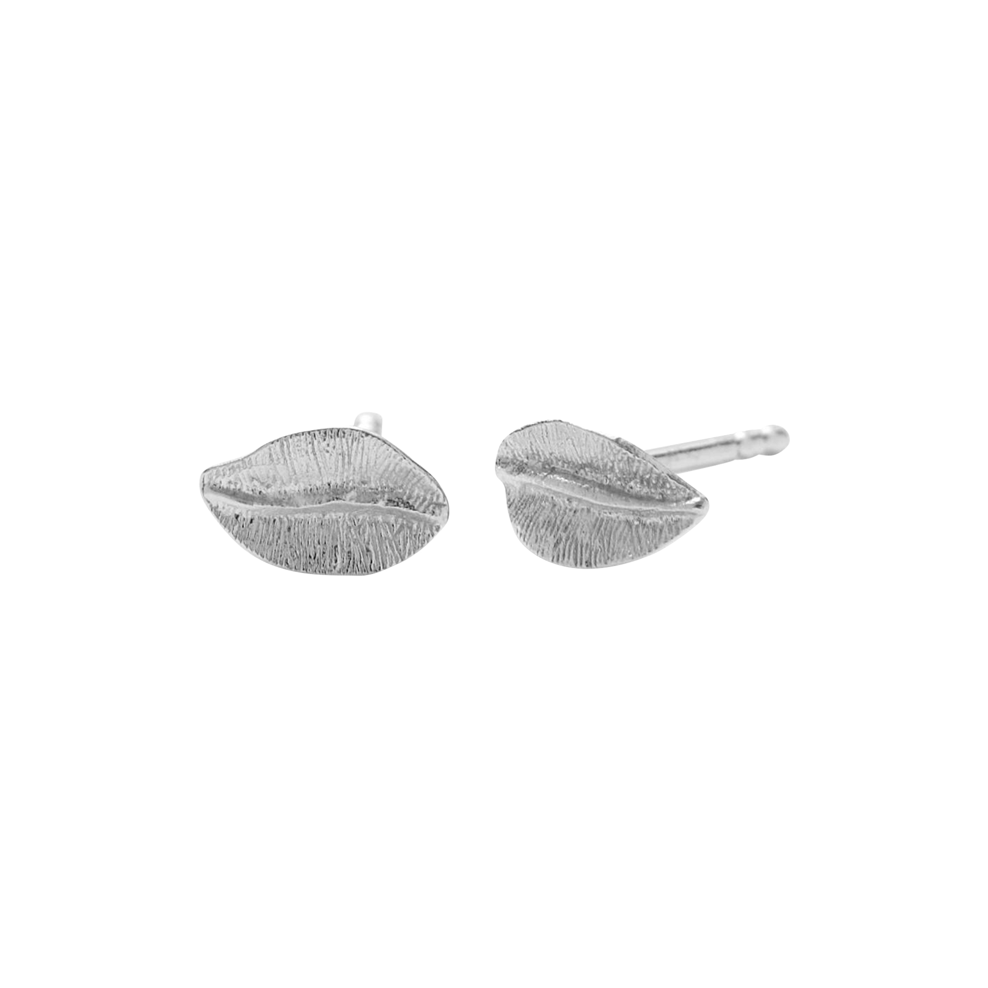 Pernille Corydon Jewellery - Elm Leaf Ørestikker, sterlingsølv
