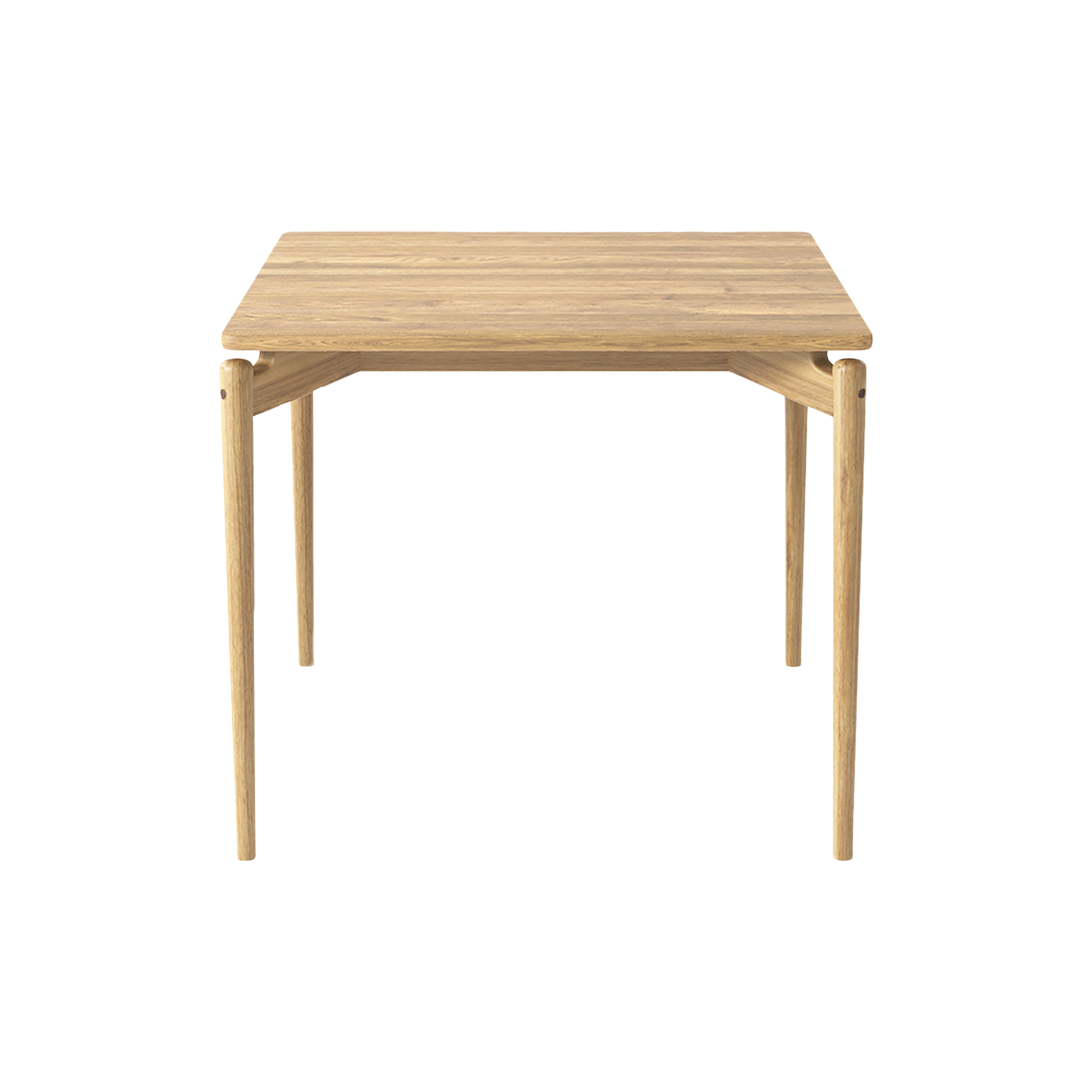 Bruunmunch Furniture - PURE spisebord L85, hvidolieret eg