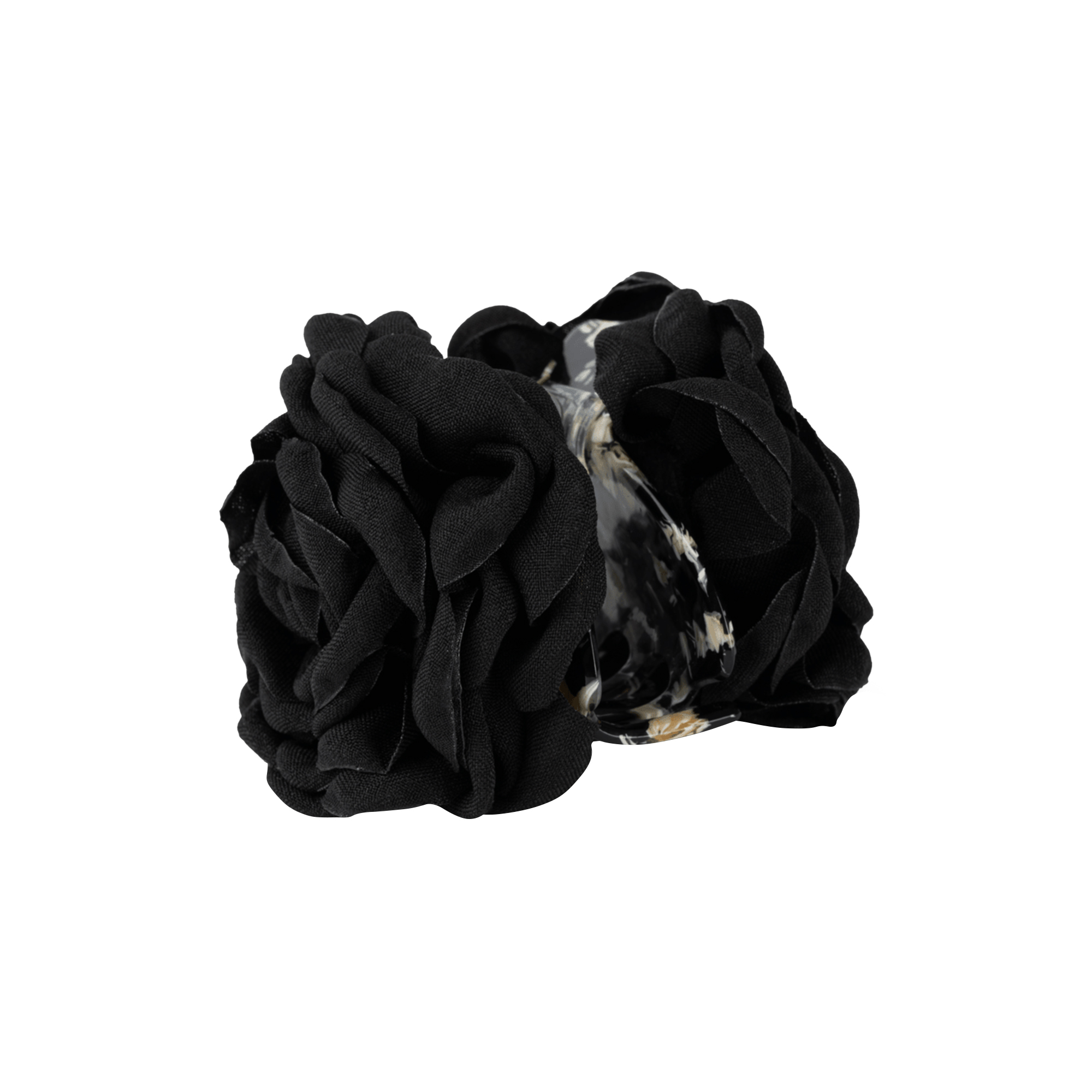 SUI AVA - Rosa Hair Claw Middle, black