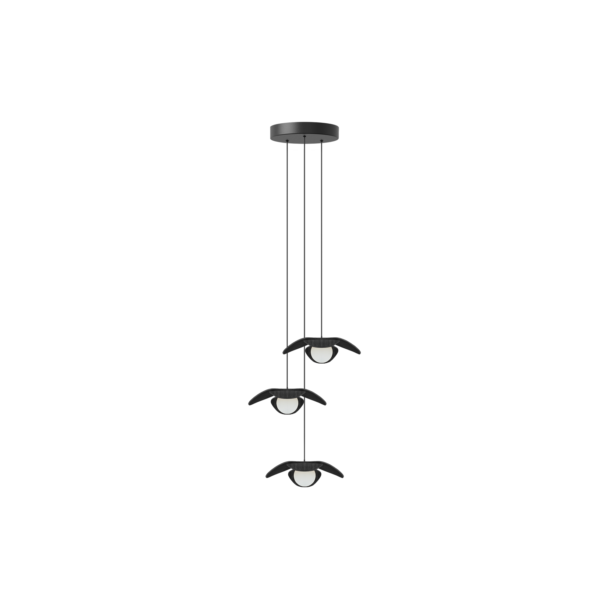 UMAGE - Forget Me Not Cluster 3 Pendant, black