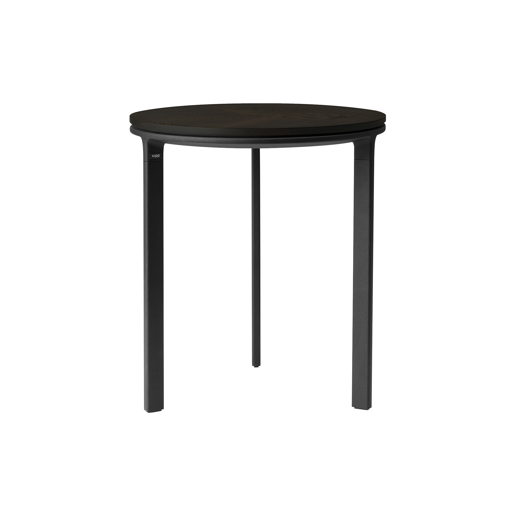 Vipp - VIPP421 sidebord, mørk eg - Ø40 cm