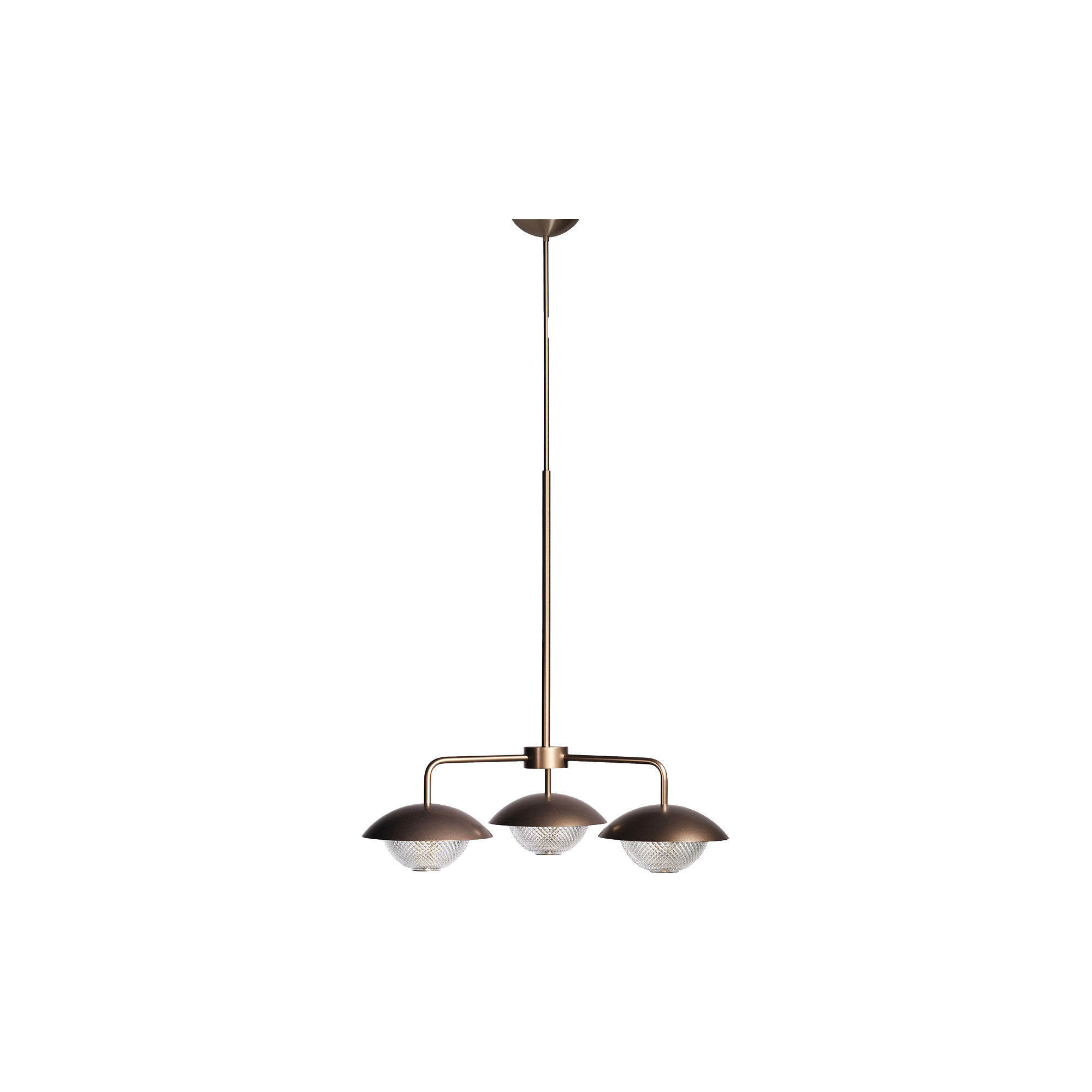 Rubn - Grace 3 Chandelier, bronze