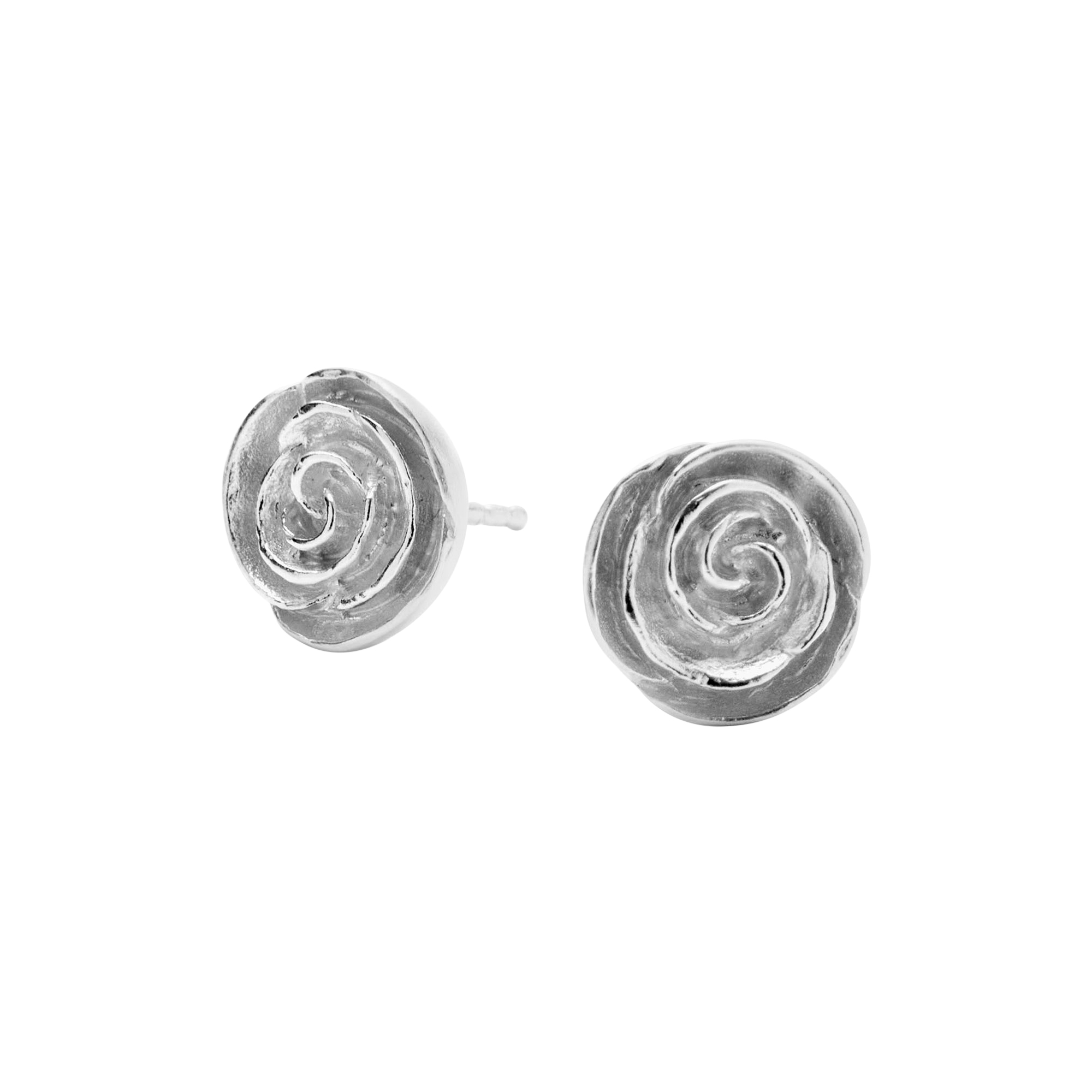 Pernille Corydon Jewellery - Rose Ørestikker Medium, sølv - Medium