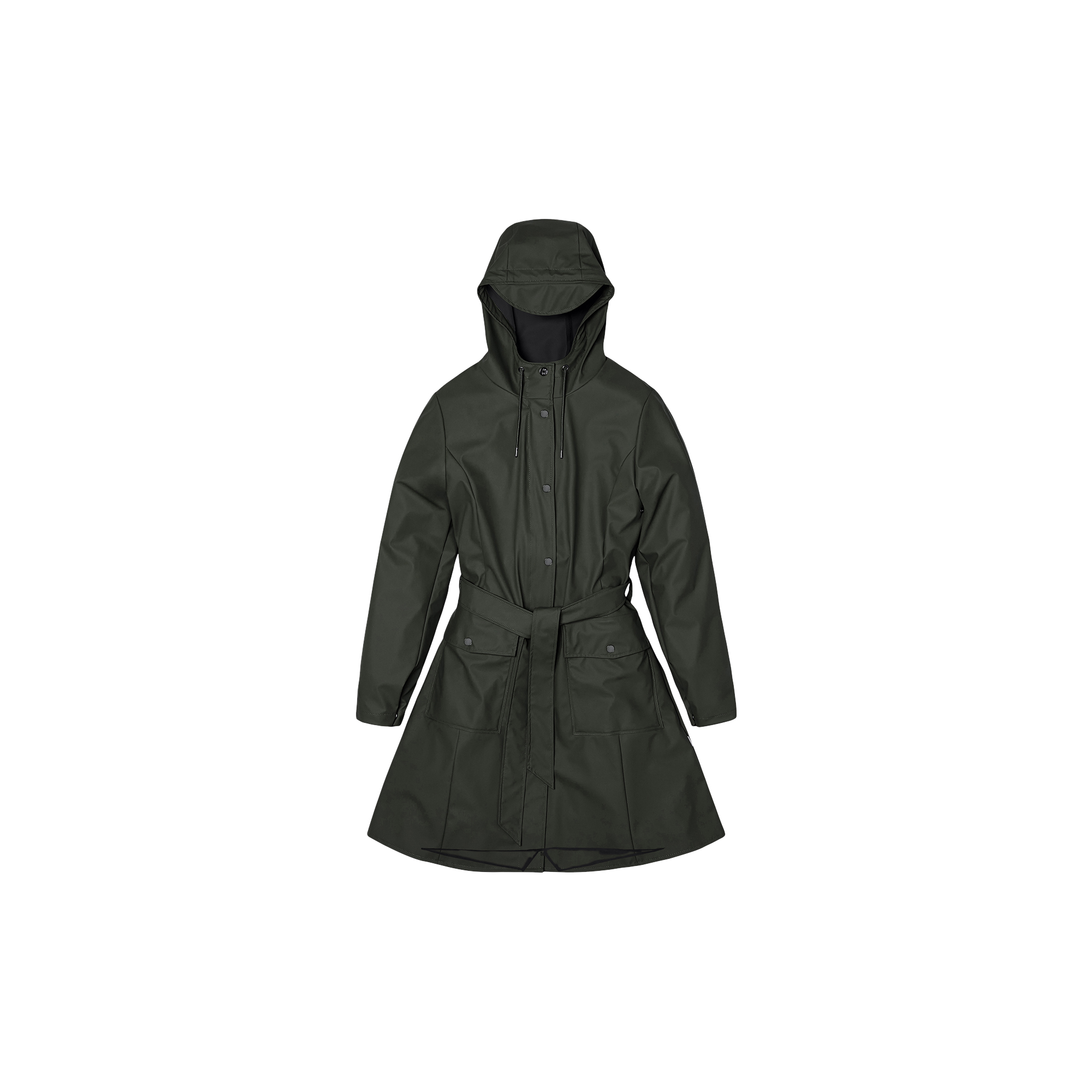Rains - Curve Jacket, green - Str. L