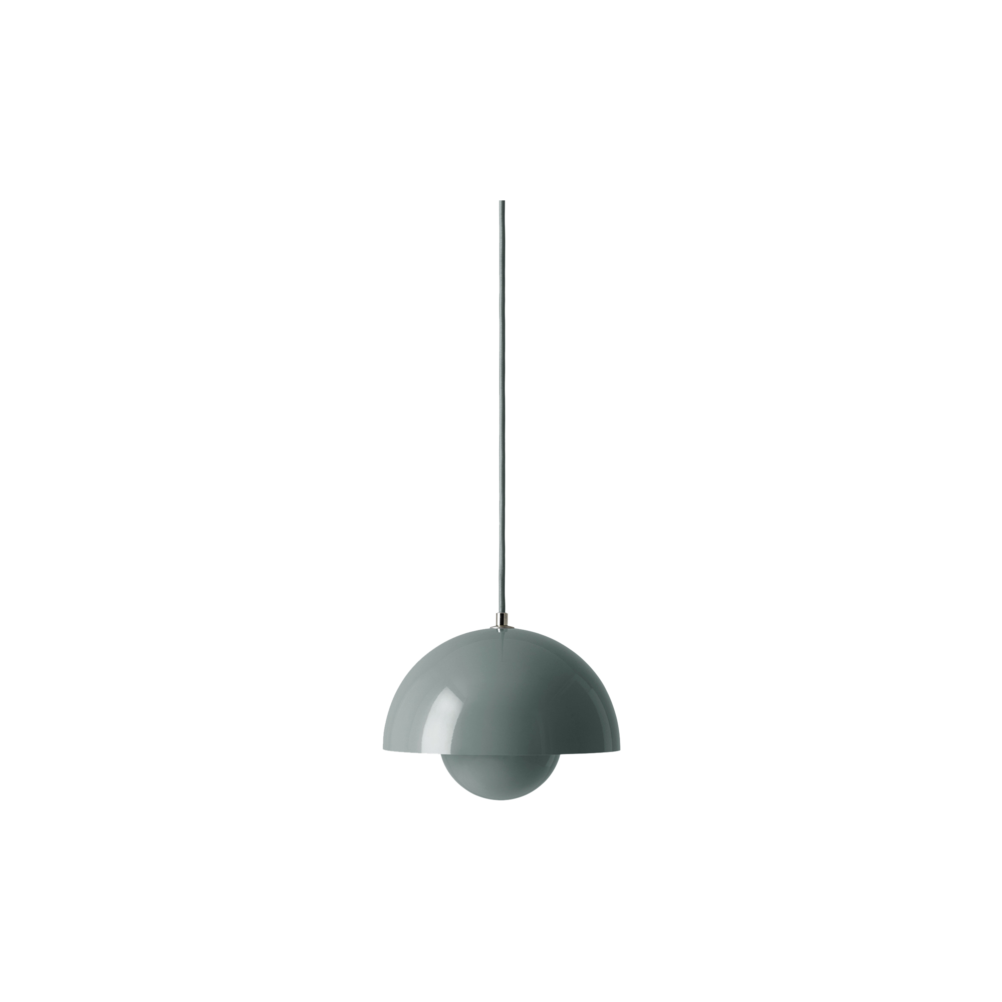 &Tradition - Flowerpot VP1 Pendant, stone blue - H: 16 x Ø 23 cm.