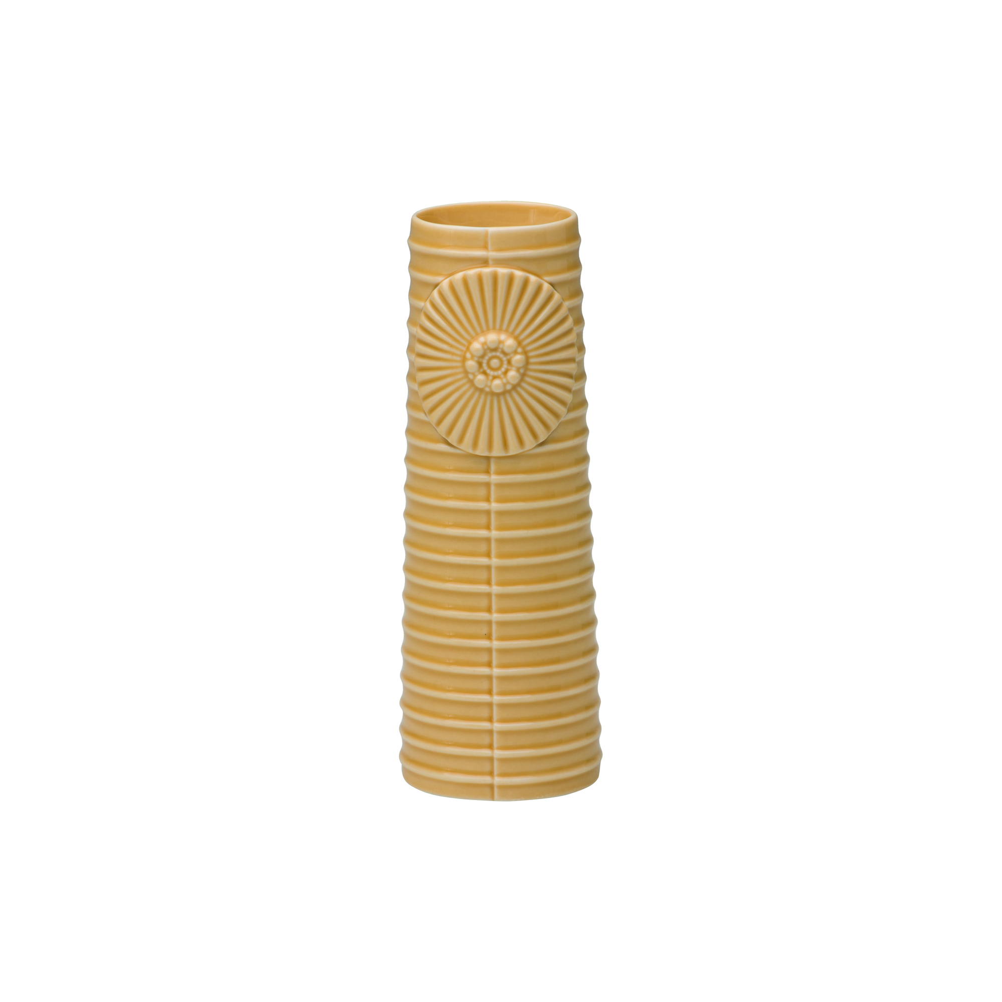 Dottir Nordic Design - Pipanella Lines vase, curry - Medium