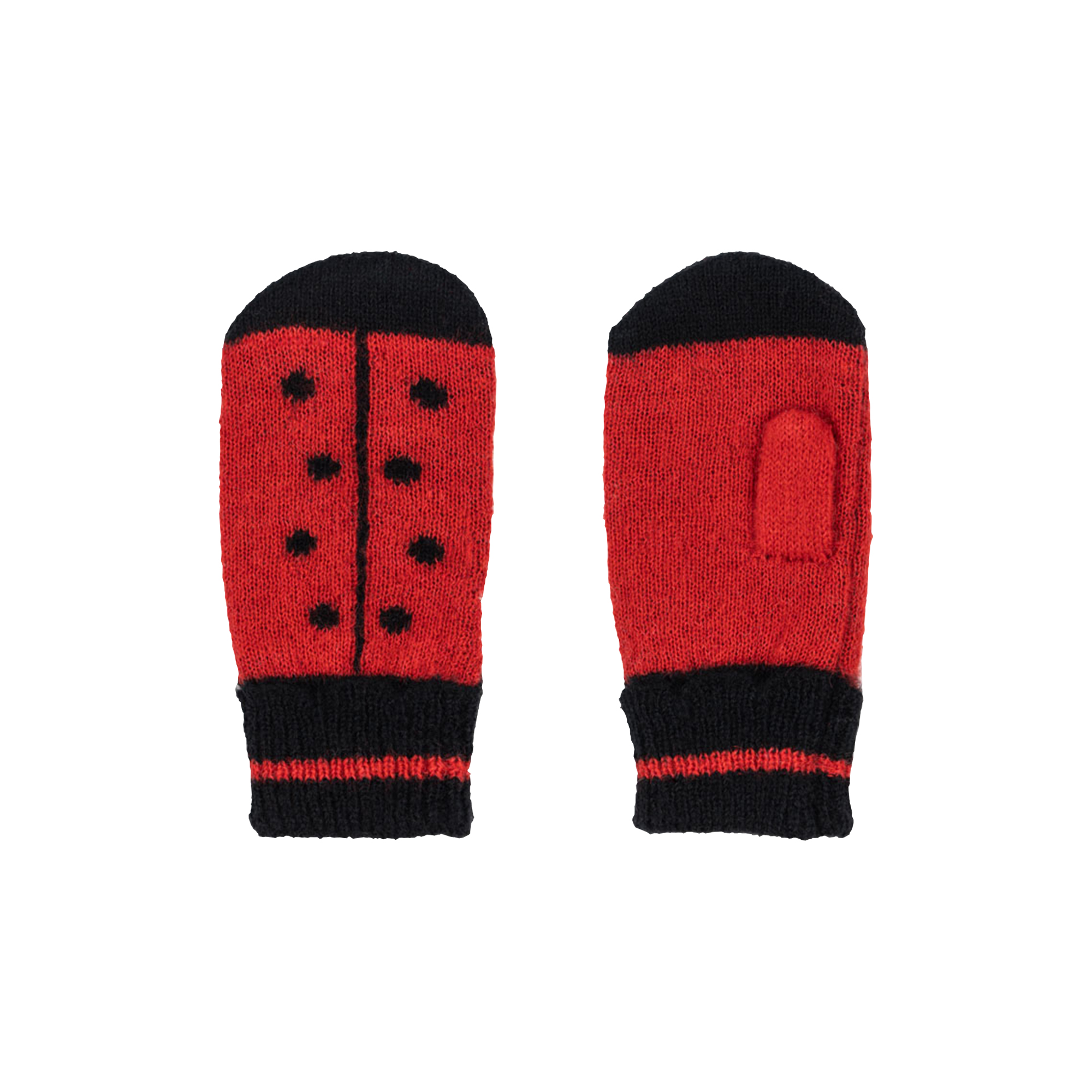 Konges Sløjd - Ladybug Mittens, barbados cherry - 2-4Y